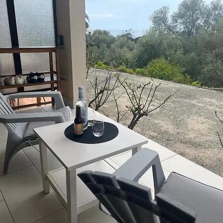 Apartman Solenzara- 5 Personnes Vue Dans Avec Piscine